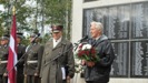 Latvijas Nacionālo karavīru biedrības priekšsēdētāja Edgara Skreijas uzruna 